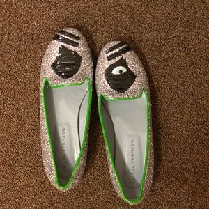 Chiara Ferragni Flirting Eye Glitter Ballerina